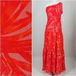 Taylor One Shoulder Tiered Maxi Dress